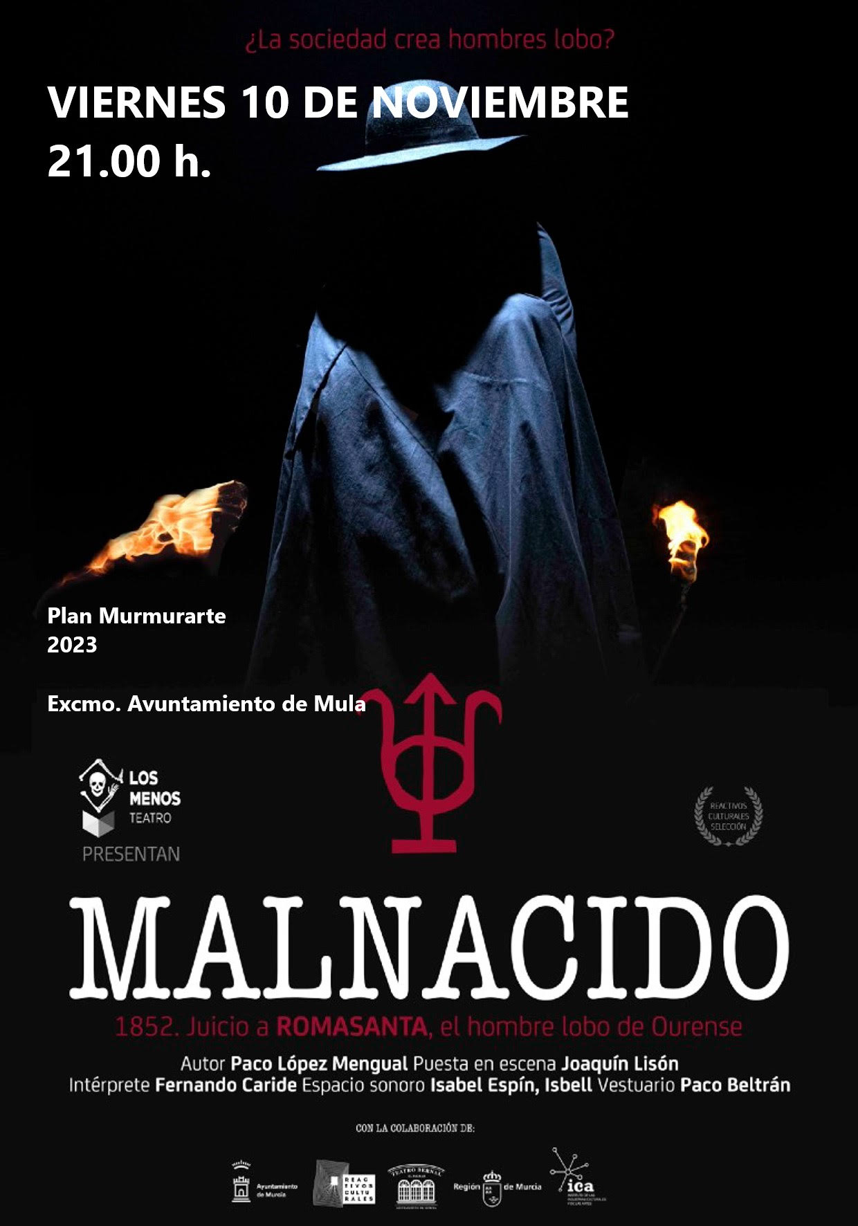 CULTURA | Teatro: "Malnacido" - 10 de noviembre