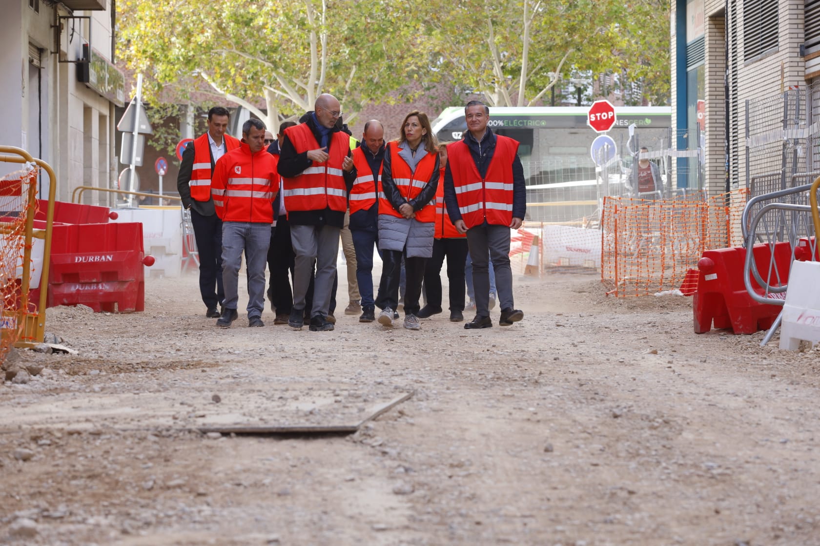 El Ayuntamiento de Zaragoza avanza en la transformación integral de la calle de Belchite para convertirla en una vía de prioridad peatonal. Noticia. Ayuntamiento de Zaragoza