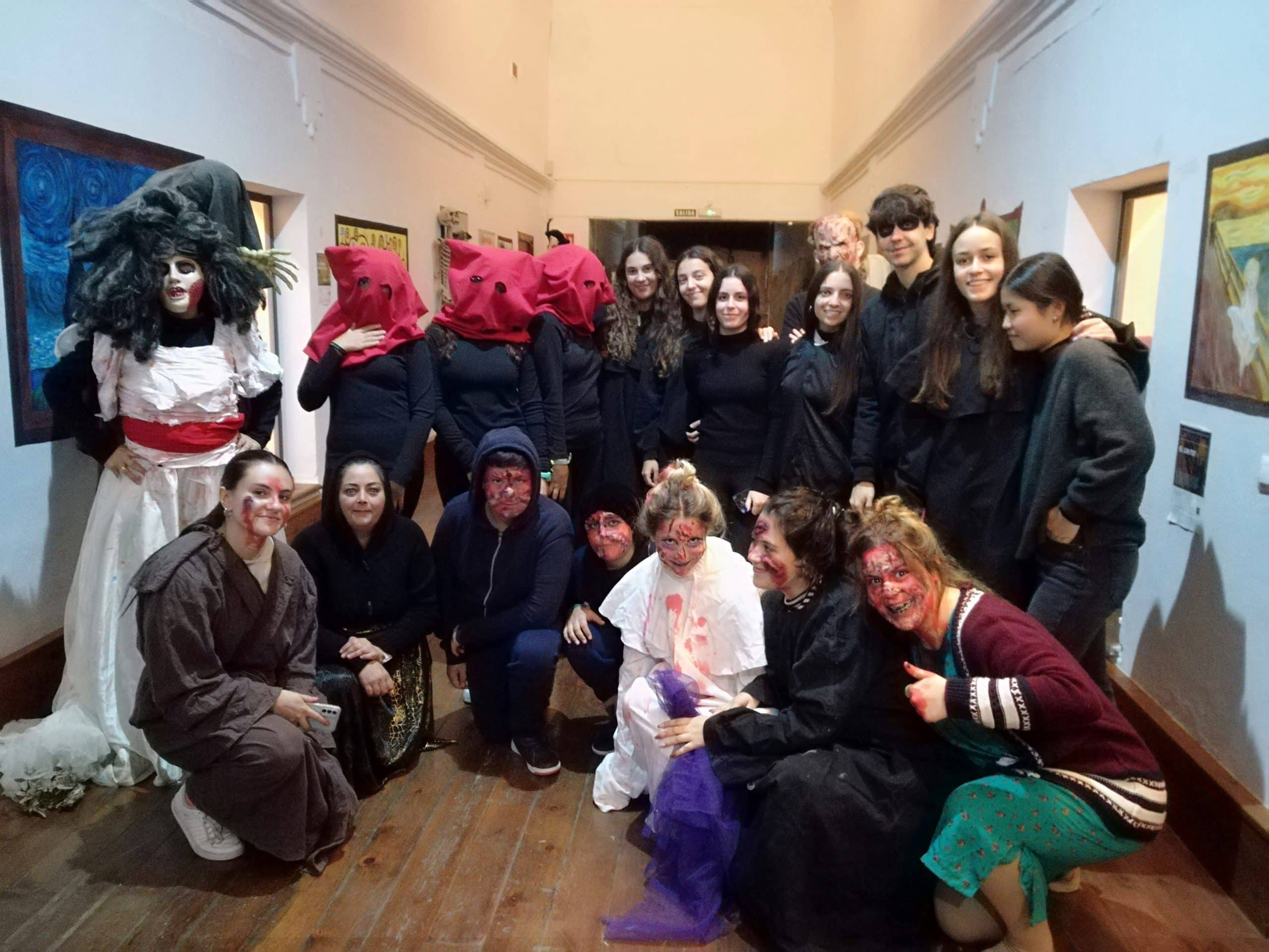 Éxito de participación en el Pasaje del Terror 2023. – Cazalla de la Sierra