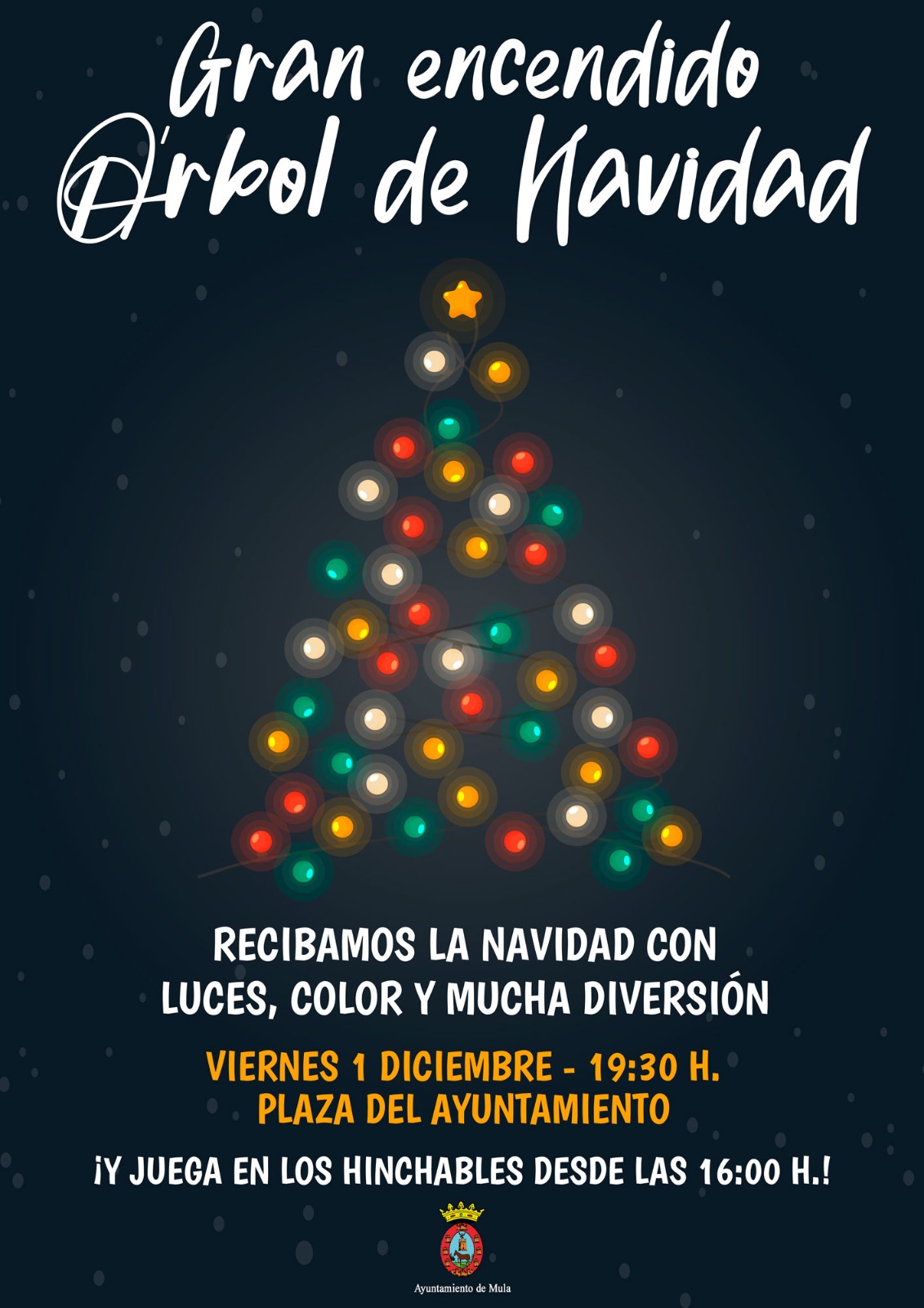 FESTEJOS| Mula inaugura sus luces navideñas este viernes, 1 de diciembre