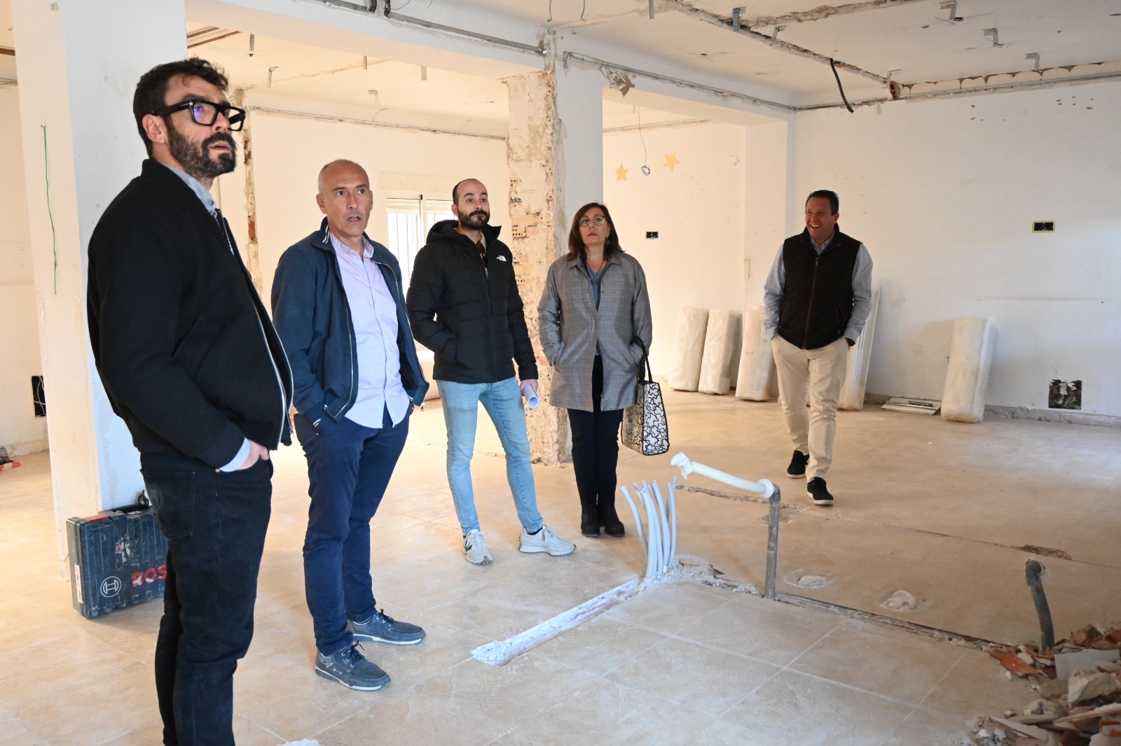 INFANCIA | Visita a las obras de remodelación del centro de atención a la infancia "La Casita"