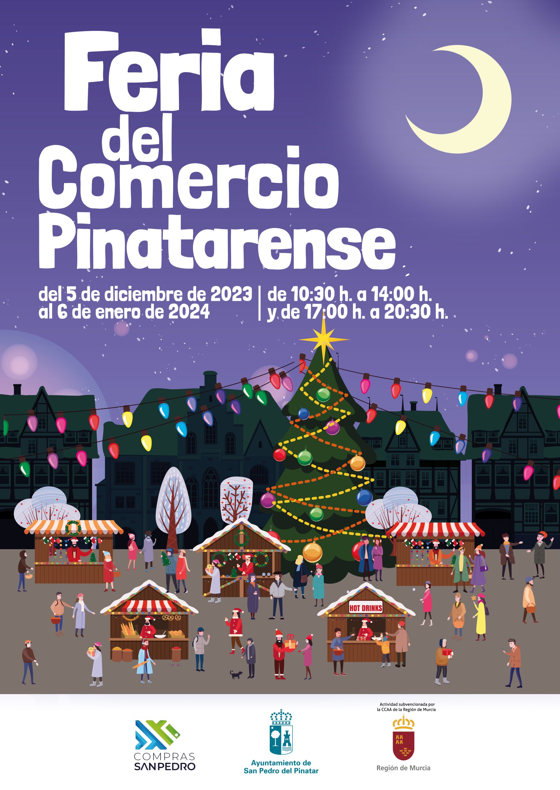 La Feria del Comercio Pinatarense facilita tus compras Navideñas