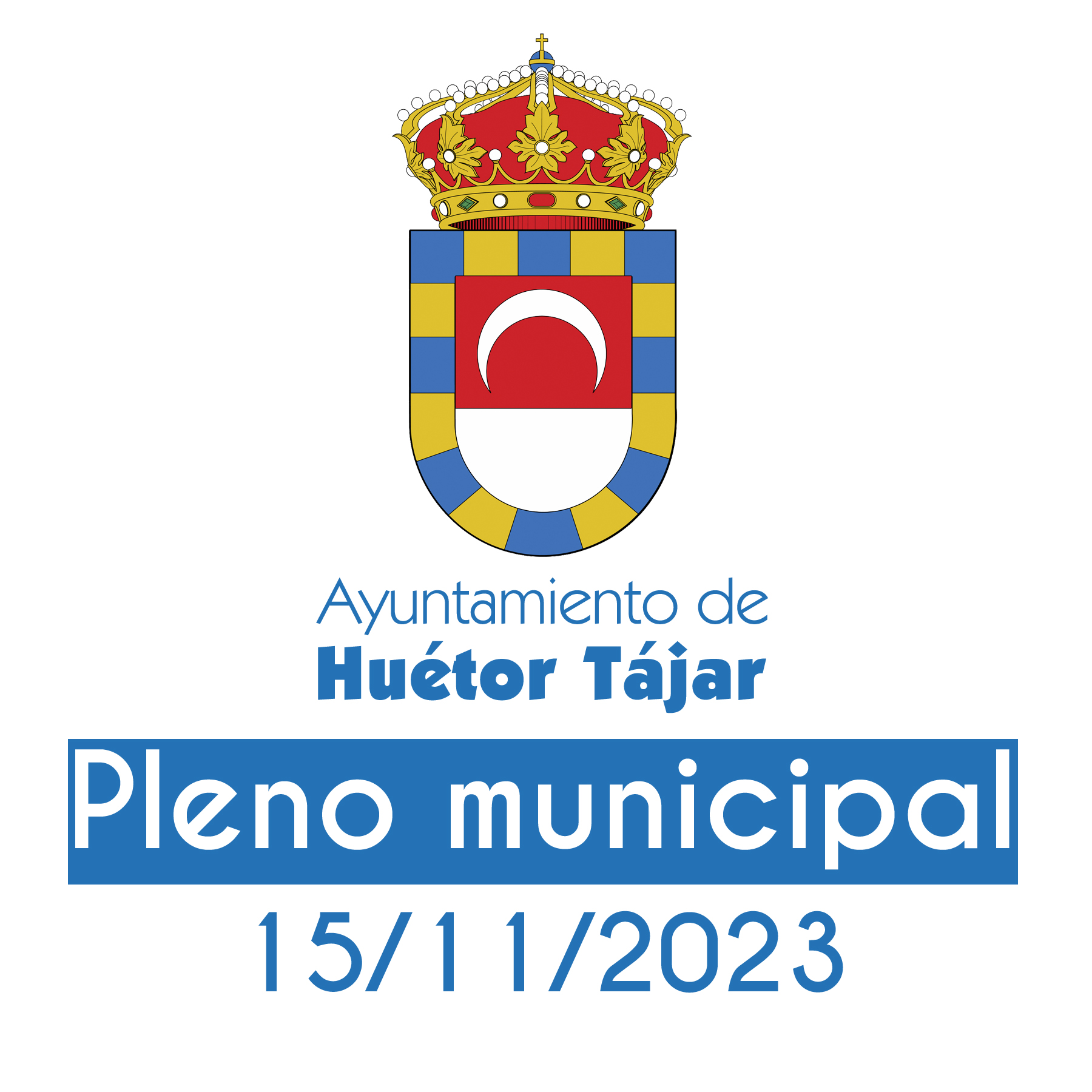 Pleno extraordinario el 15 de noviembre de 2023
