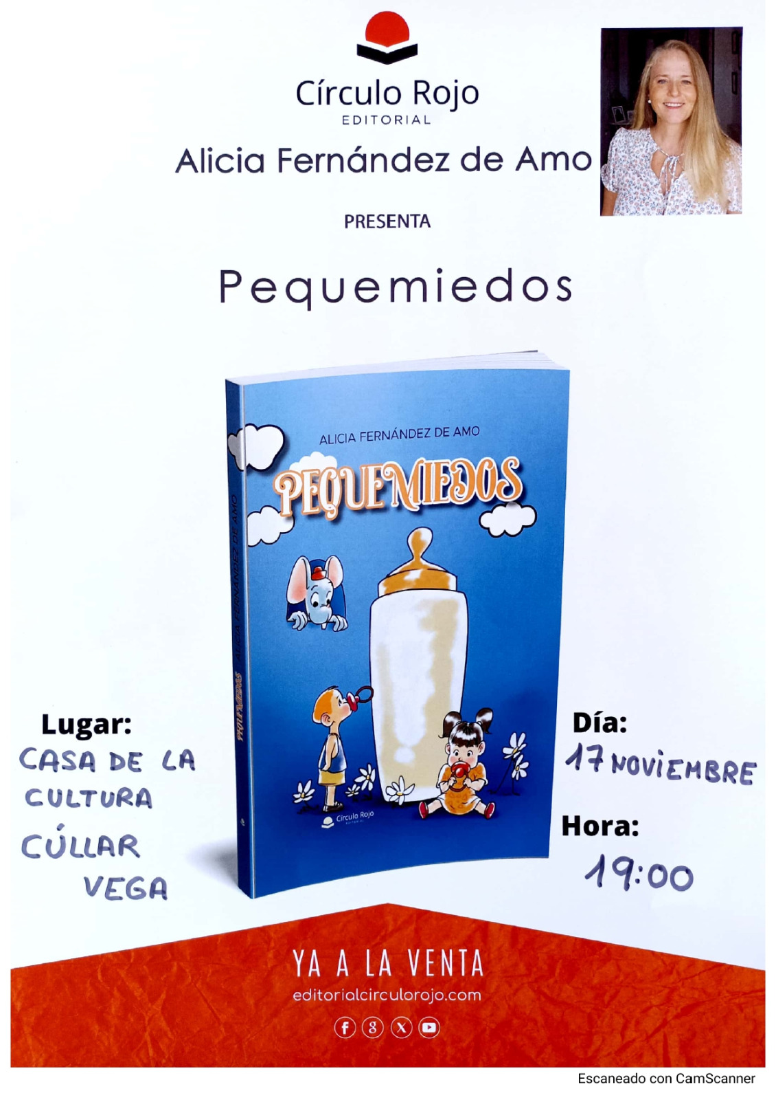 Presentación del Libro "Pequemiedos" - Ayto. Cúllar Vega