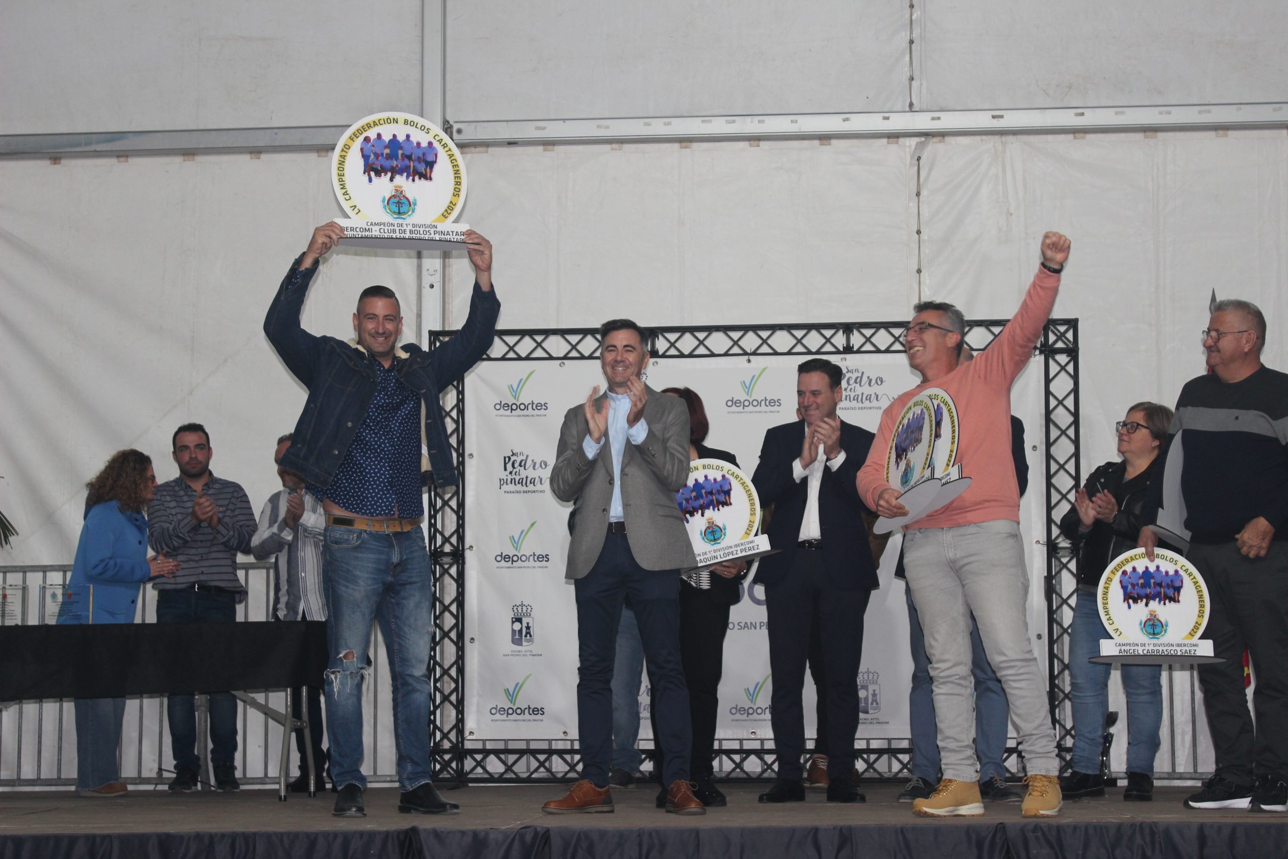 San Pedro del Pinatar acogió la gala de la Federación de Bolos Cartageneros de la Región