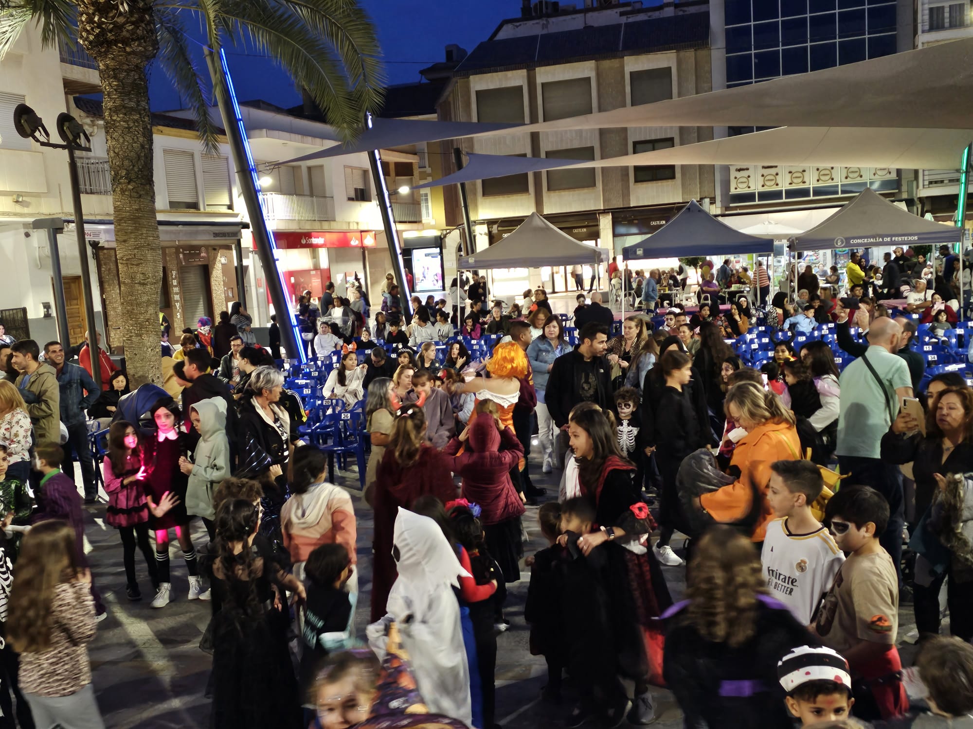 San Pedro del Pinatar , celebró Halloween para todos los públicos