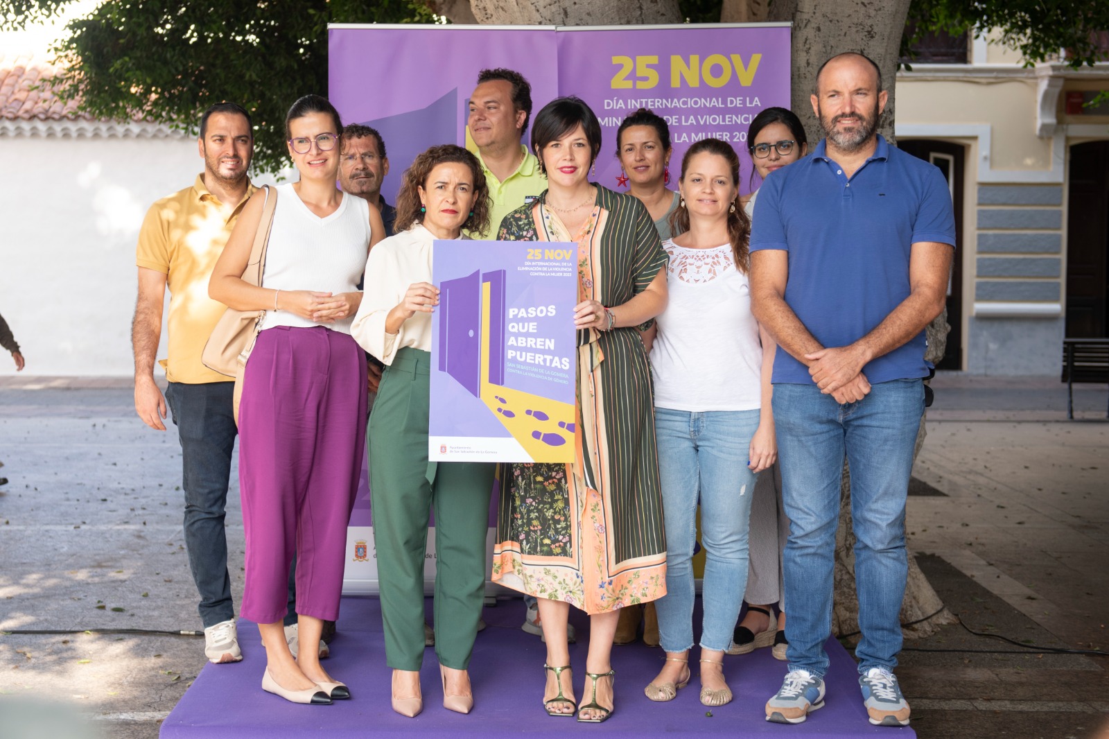 San Sebastián presenta la campaña “Pasos que Abren Puertas” con motivo del 25N
