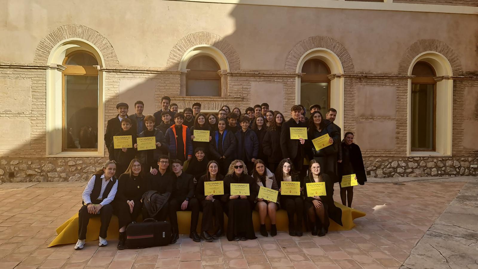 CULTURA| 50 jóvenes músicos participan en la primera edición de ENSAMMBLA