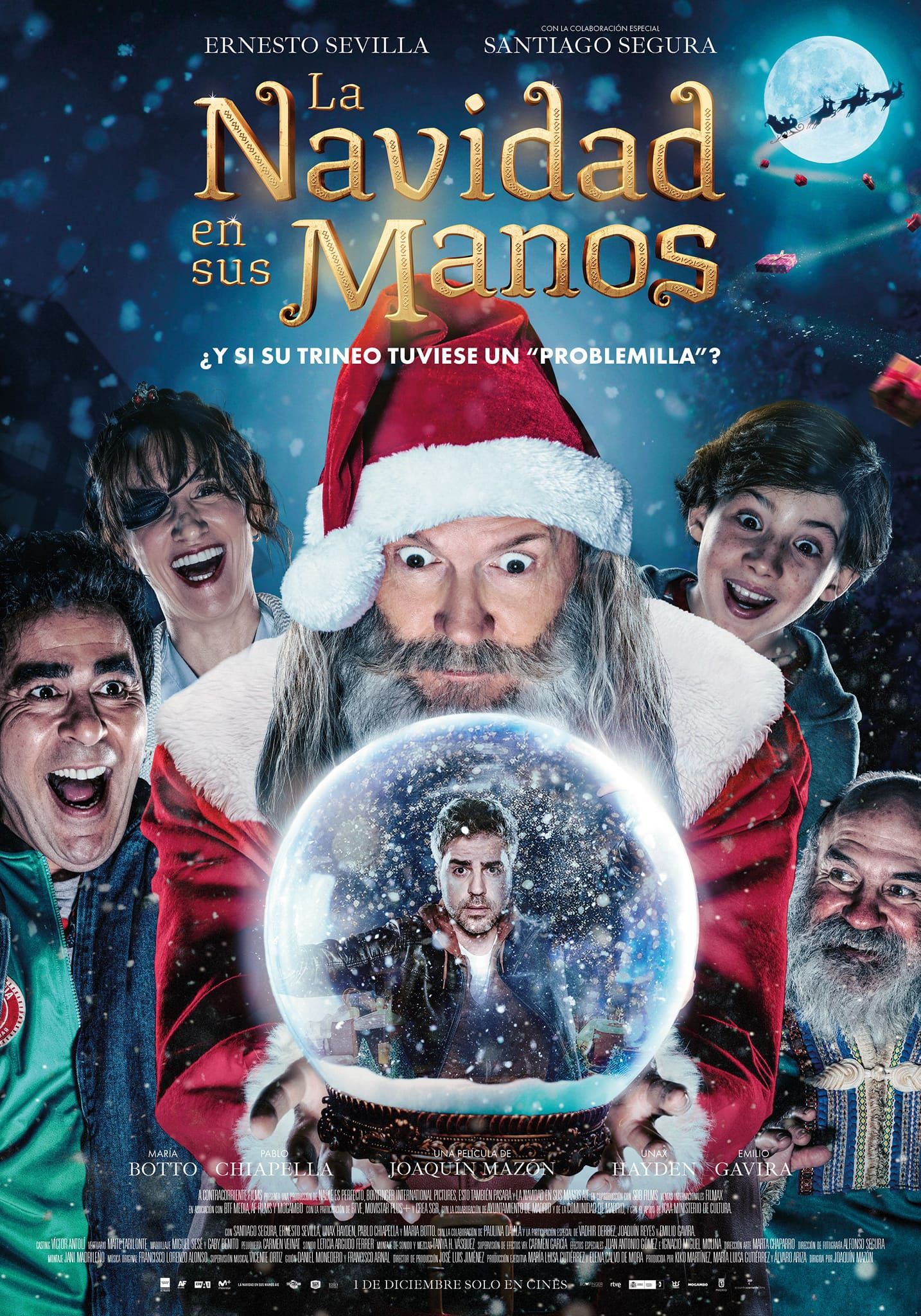 CULTURA| Cine: «La Navidad en sus manos» – 23, 24 y 25 de diciembre