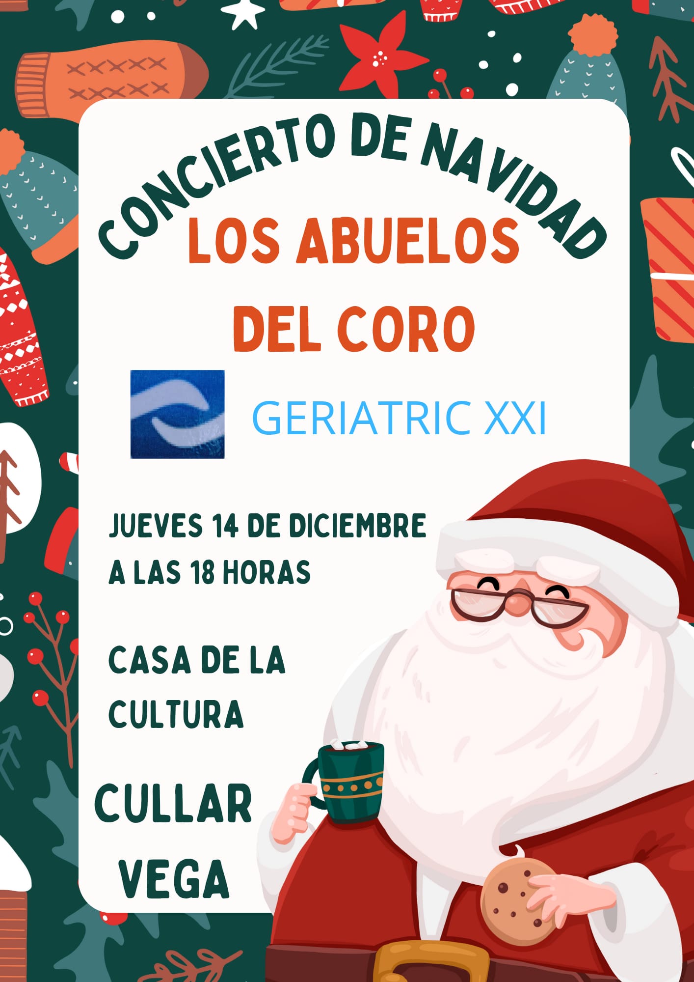Concierto de Navidad de «Los Abuelos del Coro» de Geriatic XXI