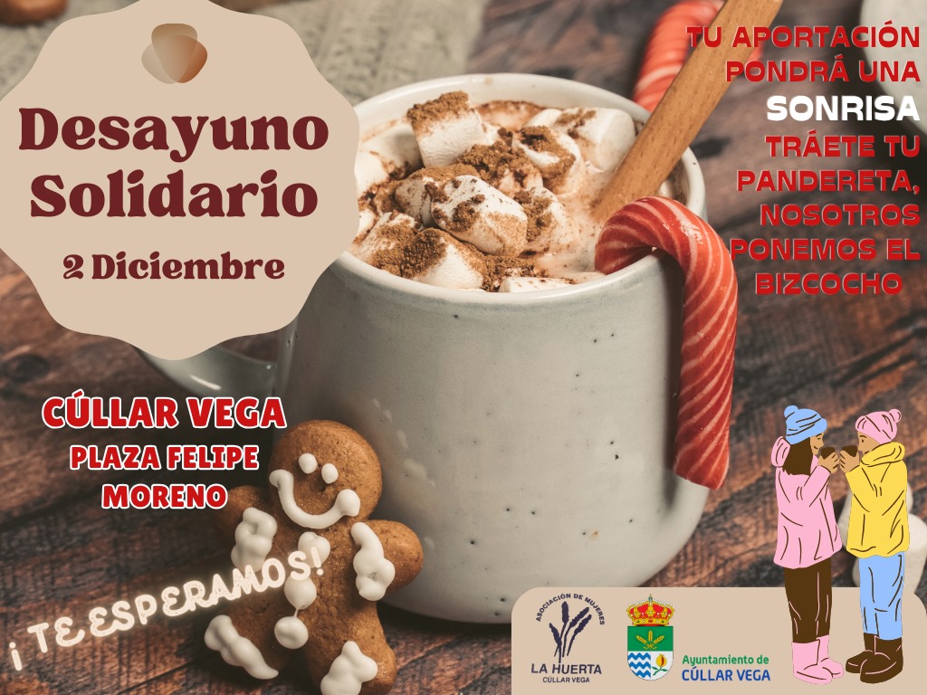 Desayuno Solidario - sábado 2 de diciembre