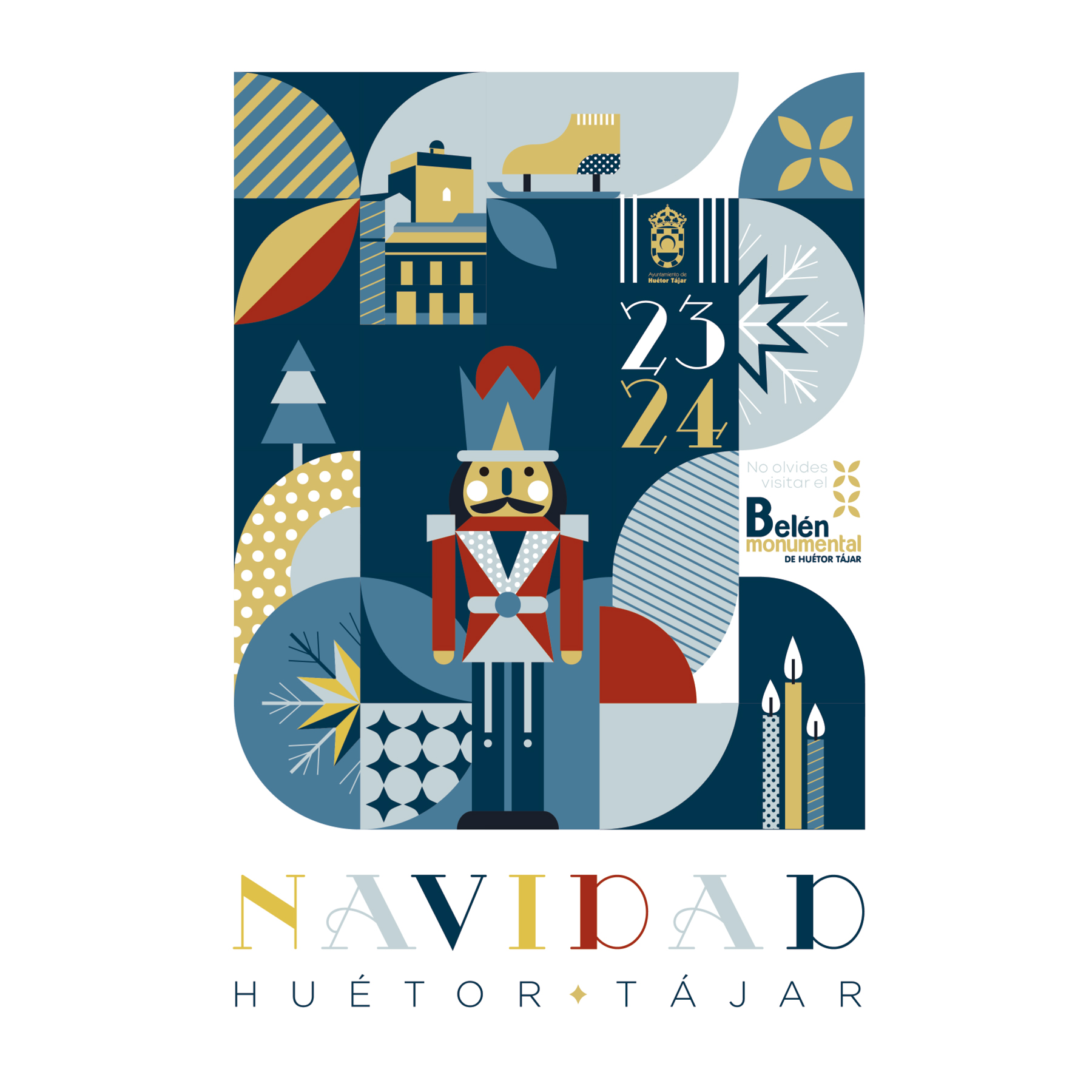 El Ayuntamiento de Huétor Tájar publica la programación para la Navidad 2023-2024