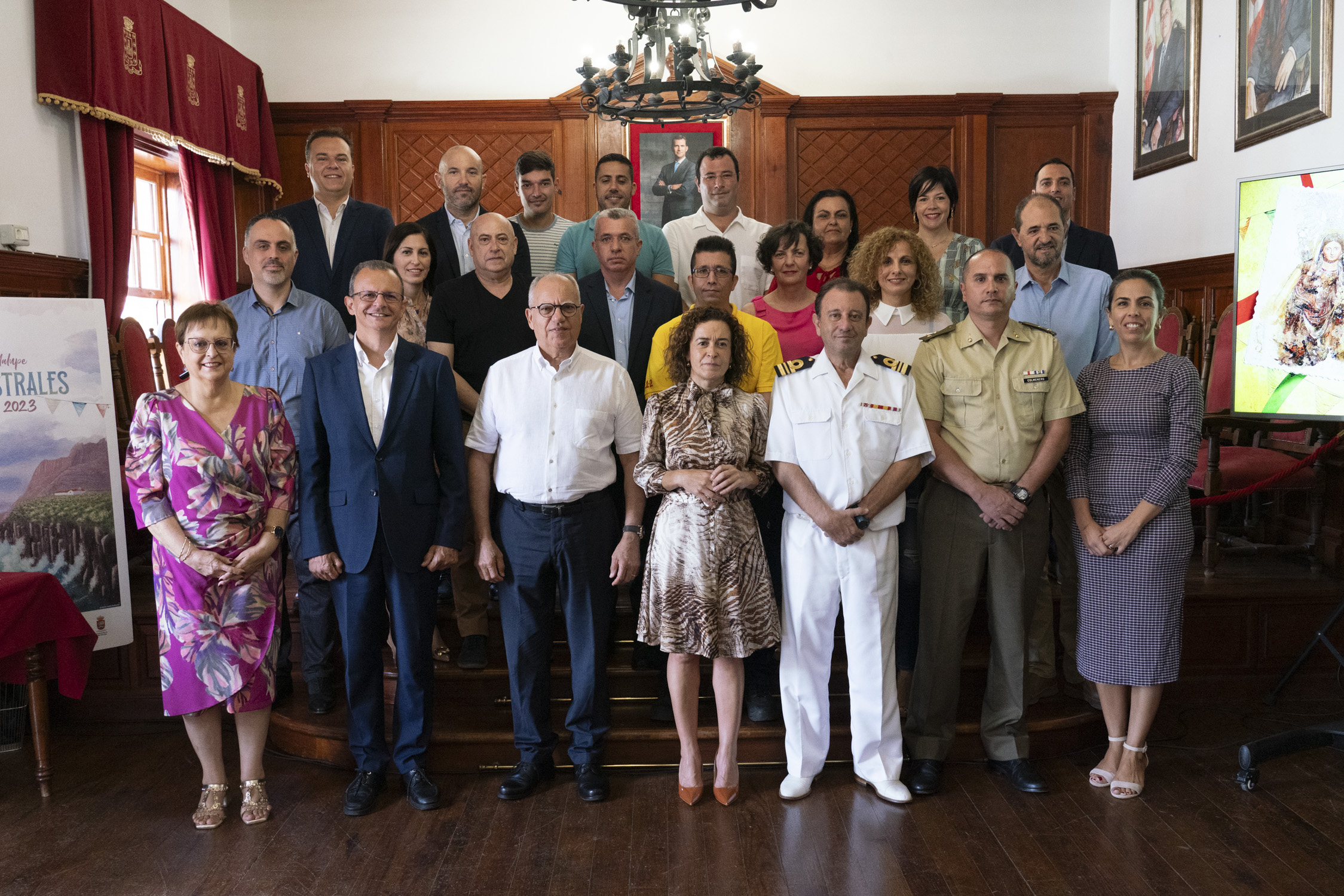 El Ayuntamiento de San Sebastián de La Gomera celebra un acto de reconocimiento a instituciones, entidades y empresas patrocinadoras