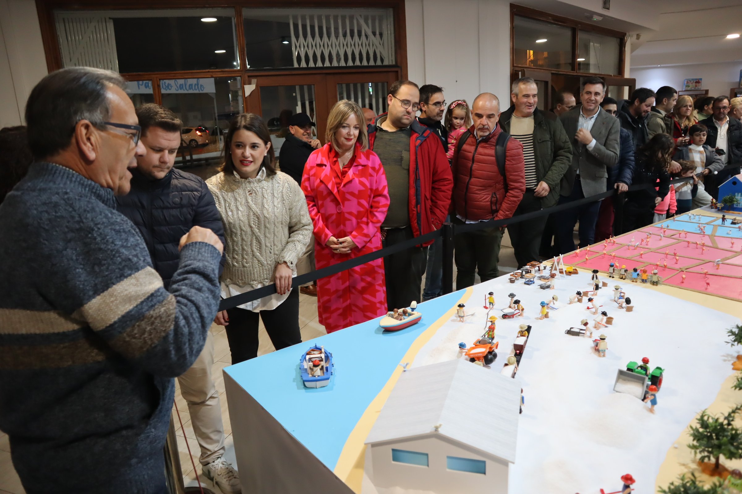 La exposición “San Pedro del Pinatar a vista de cliks” recrea el municipio con Playmobil