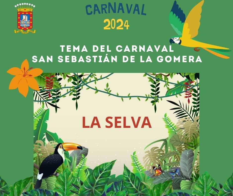 La temática del Carnaval de San Sebastián de La Gomera 2024 será “La Selva”