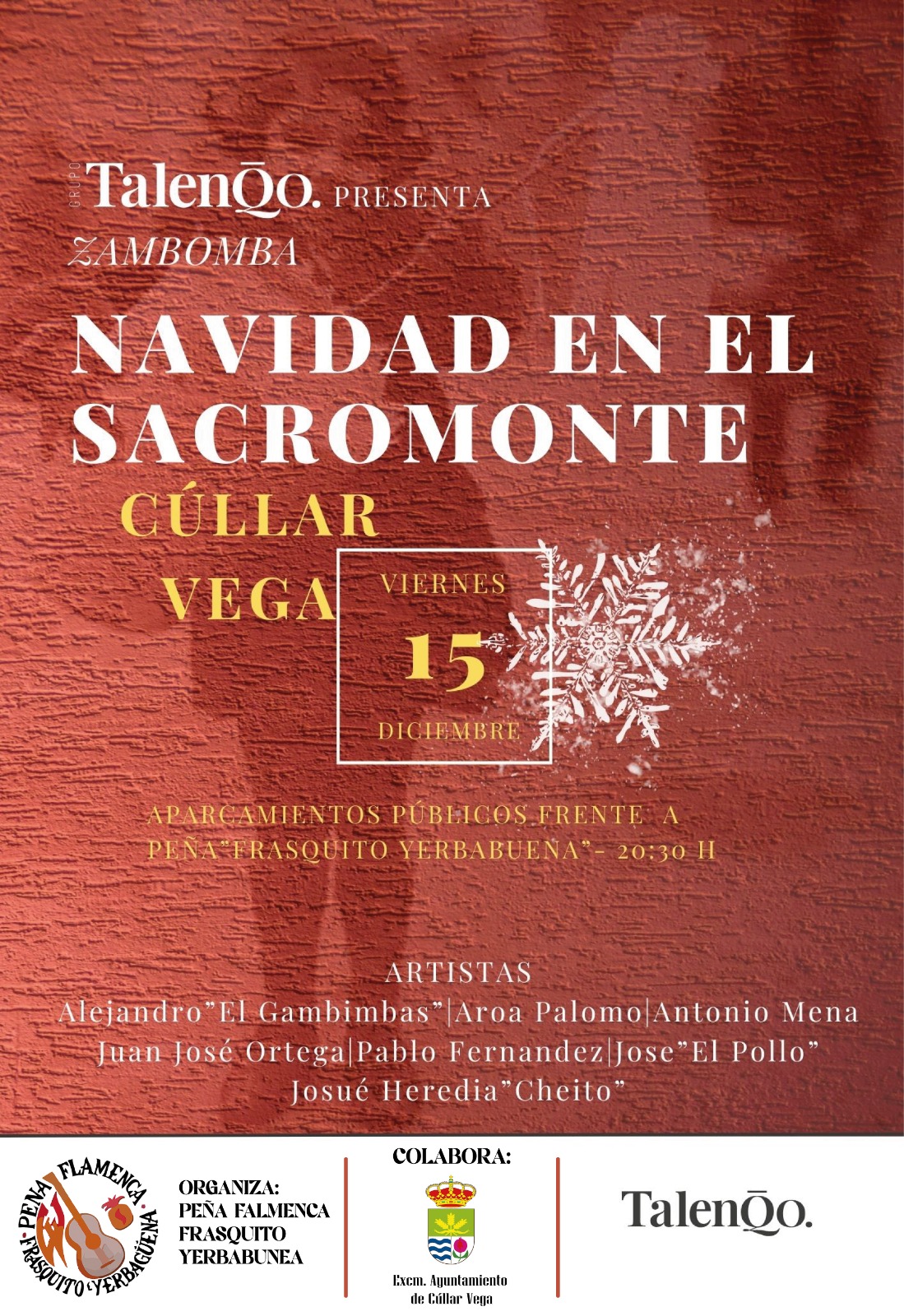 Zambombá Flamenca grupo Talenqo "Navidad en el Sacromonte"