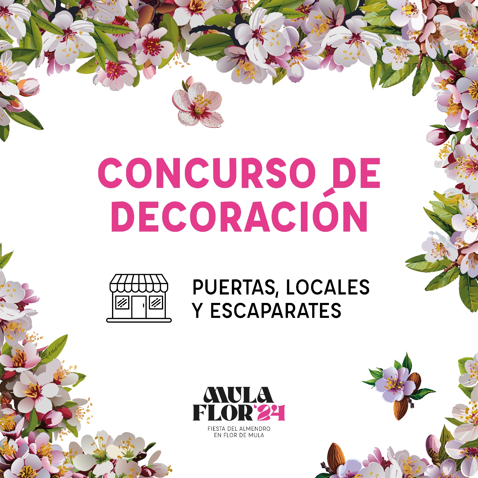 COMERCIO| I Concurso de decoración de puertas, locales y escaparates MulaFlor 2024