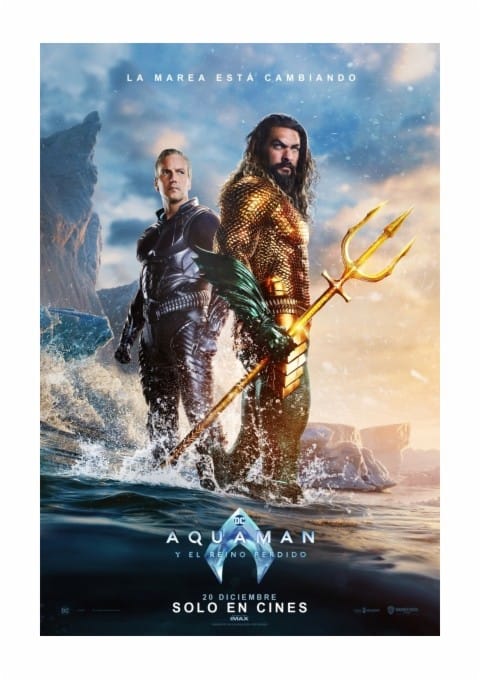 CULTURA| Cine: «Aquaman y el reino perdido» – 6, 7 y 8 de enero
