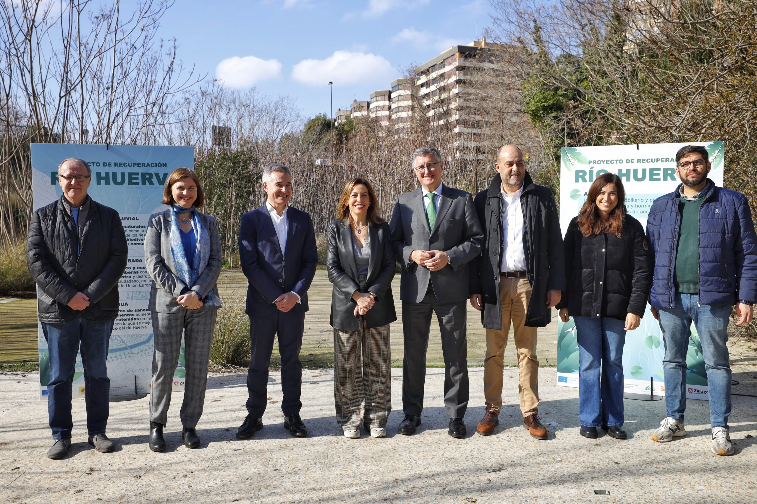 El Ayuntamiento de Zaragoza emprende la primera fase del proyecto regenerador del río Huerva valorada en 8 millones de euros. Noticia. Ayuntamiento de Zaragoza
