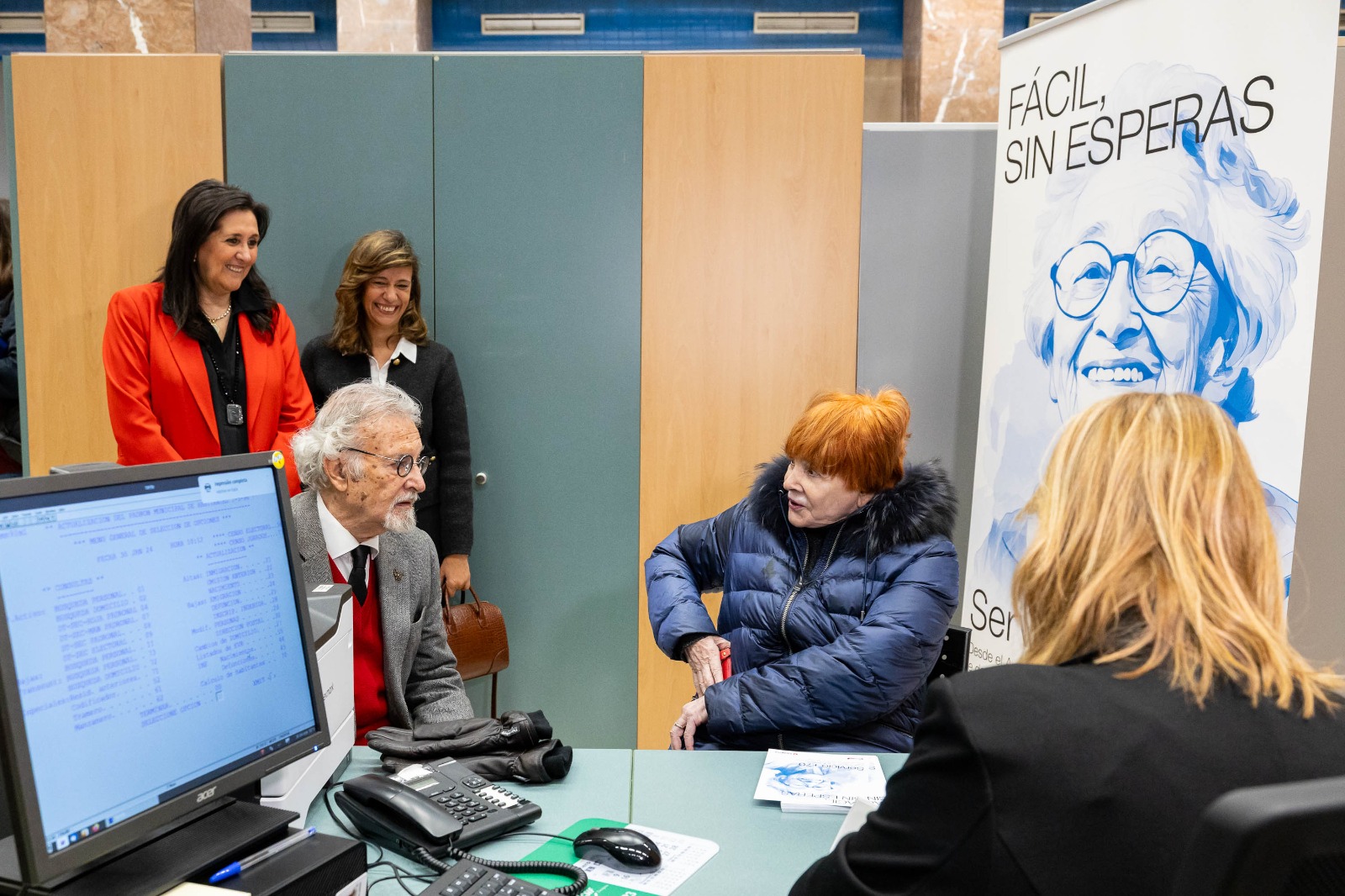 El Ayuntamiento de Zaragoza pone en marcha una ventanilla preferente para mayores. Noticia. Ayuntamiento de Zaragoza