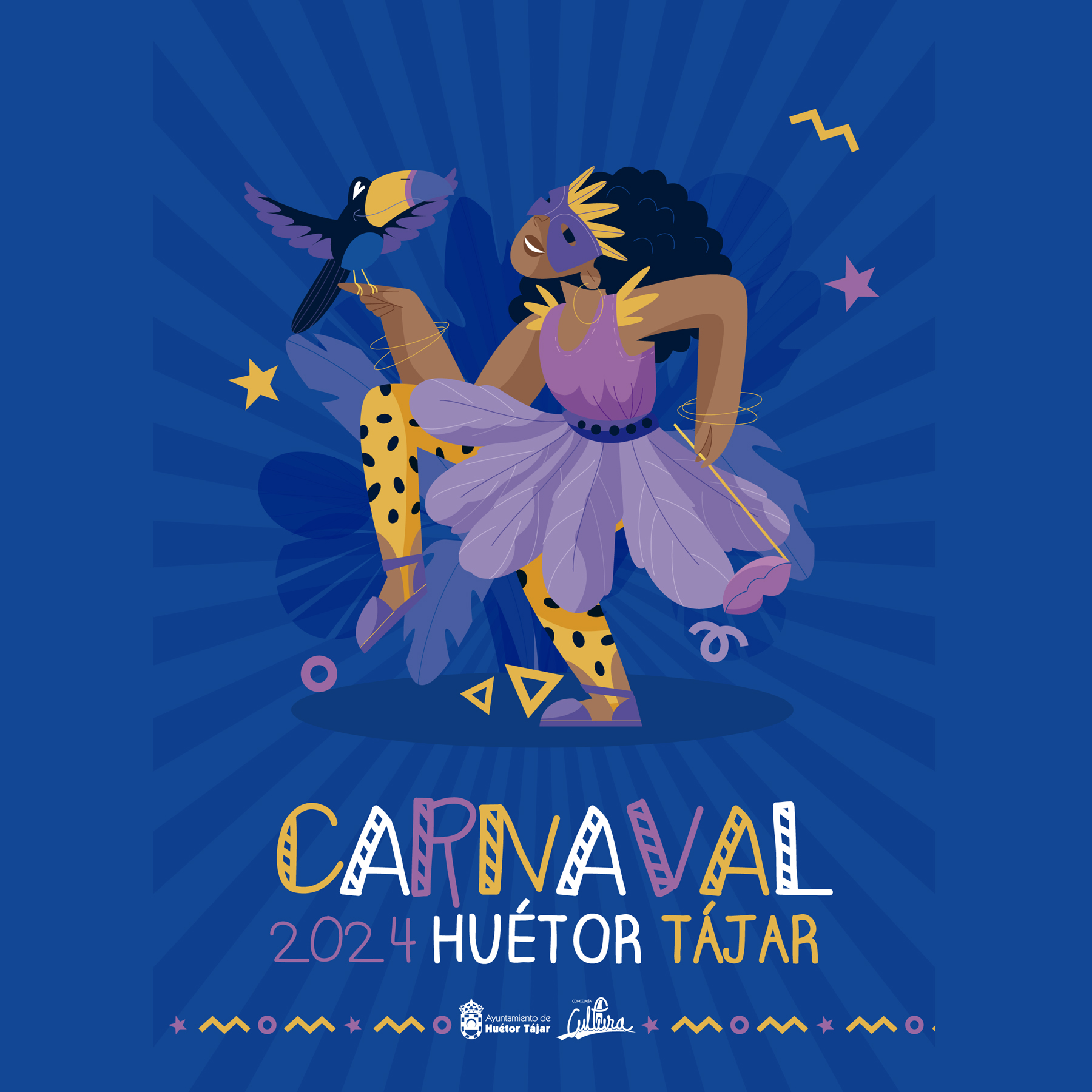 Huétor Tájar celebra el Carnaval con su concurso municipal de disfraces