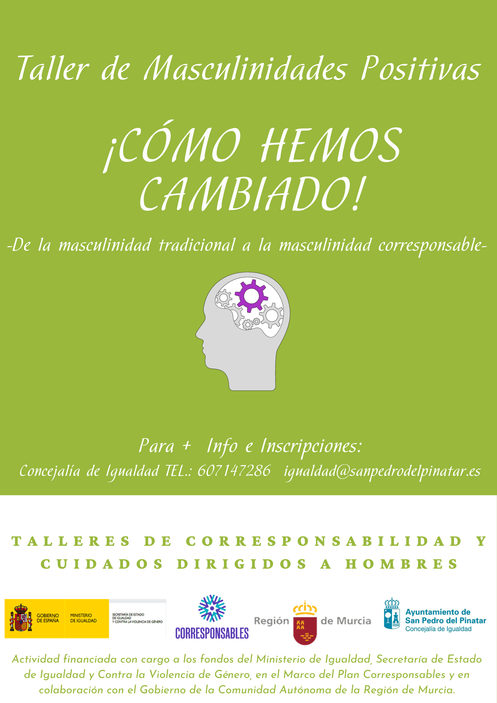 Inicio del Programa Formativo en Corresponsabilidad y Cuidados en los I.E.S.