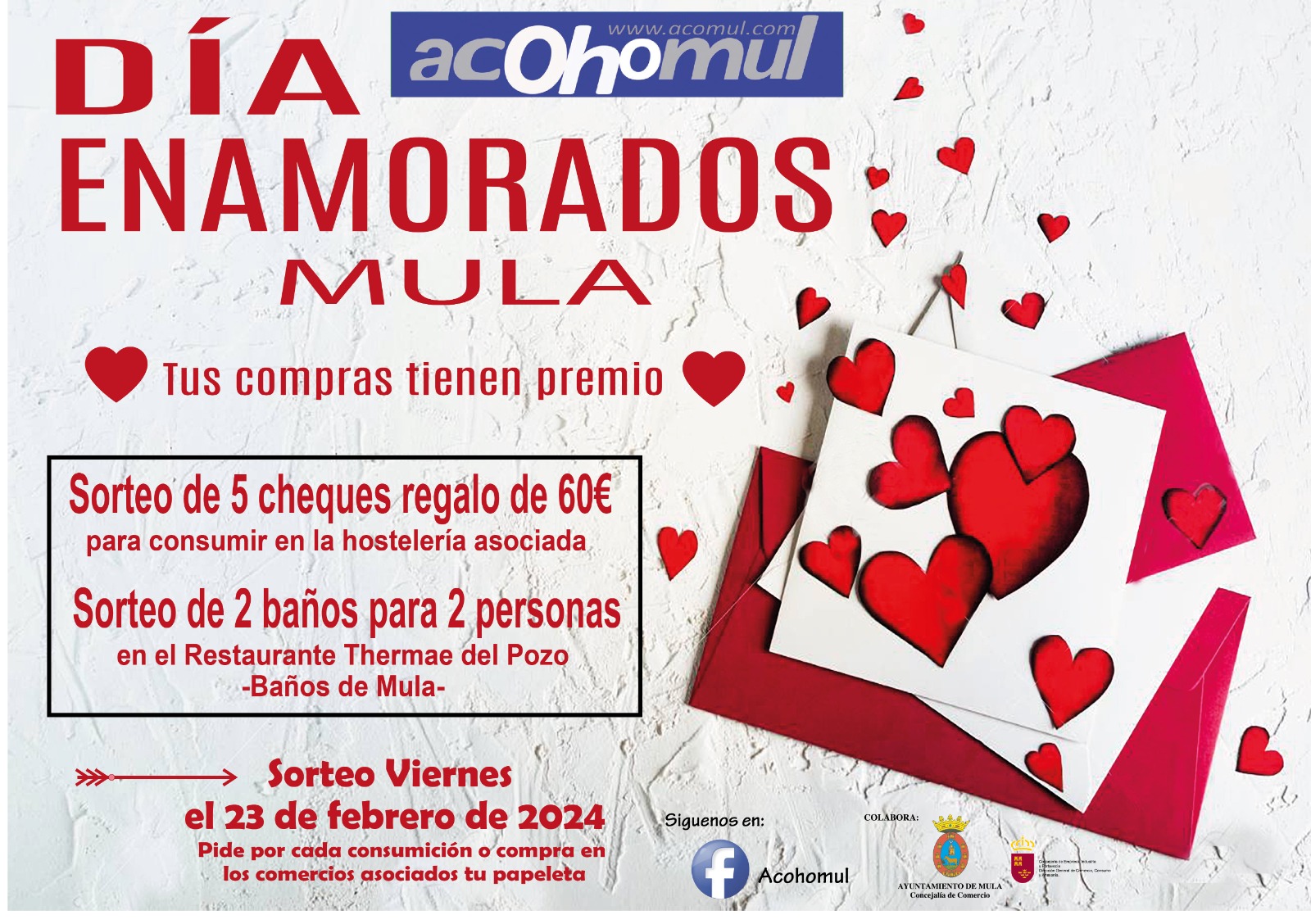 COMERCIO| Campaña de San Valentín en el comercio local de Mula