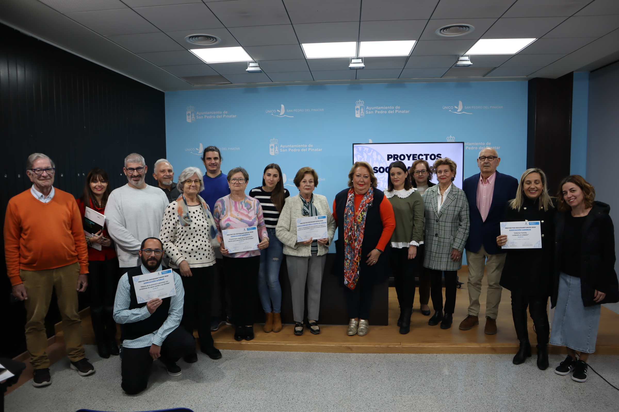 El Ayuntamiento destina 29.700 euros a proyectos de interés sociosanitario