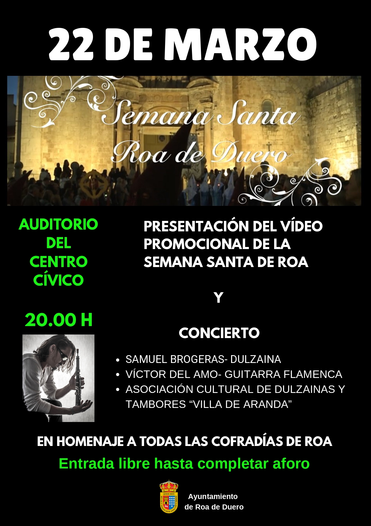 HOMENAJE A LAS COFRADÍAS DE ROA